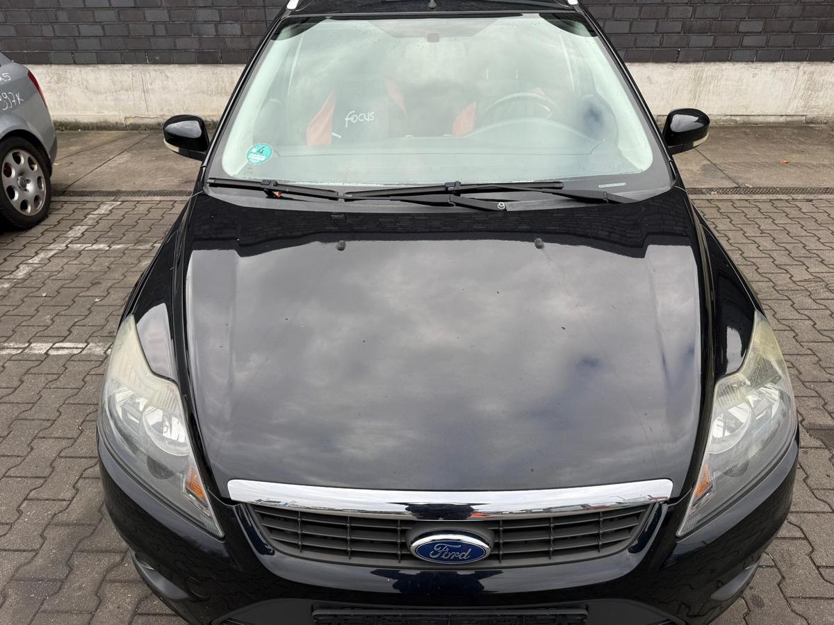 Ford Focus 2 DA3 original Motorhaube Panther Schwarz Metallic Facelift BJ09